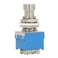 thumbnail image 4 of Efecto de Guitarra Pedal Footsfitch, Efecto de Guitarra Pedal Switch Metal 9 Pin 3pdt Universal para Dispositivo de Audio, 4 of 7