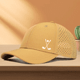thumbnail image 5 of ENFOURCLASS Quick Dry Golf Cap (Trucker Hat with Perforated Mesh) - "Mixed Golf Scarf" Pattern, 10 Colors Available, 5 of 19