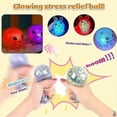 thumbnail image 3 of 4 Pcs Anti-stress Squeeze Ball, Squeeze Ball, Luminous Ball For Stress Relief, Stress Relief Toy, Stress Relief Balls, Stress Ball Children, Luminous, 3 of 5