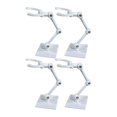 thumbnail image 2 of maskred Hobby Action Base Adjustable Angle Doll Bracket Model for 6'' inch Doll 4 pcs White, 2 of 6