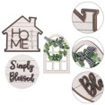 thumbnail image 3 of 1 Set of Farmhouse Tiered Tray Decor Set Rustic Farmhouse Decor Wooden Signs Table Decor, 3 of 6