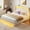 Off White, variant on Greenstell Smart Charging Storage Bed Frame - 900lbs Capacity Noise-Free, Twin, Dark Gray