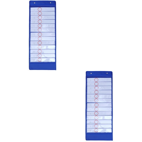 CIMAXIC Blue Cimaxic Classroom Storage Accessory for Math and Counting Education 2Pcs