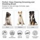 thumbnail image 3 of Cepillo para perros y gatos para mudar, acicalar y quitar el pelo, cepillo para mascotas para perros y gatos de pelo largo, mediano y rizado, elimina fácilmente el pelo flotante, bajo YONGSHENG Peine para mascotas, 3 of 3