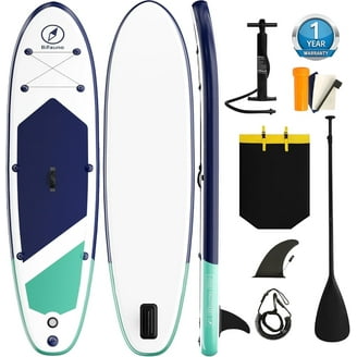 FitRx 10ft. Inflatable Paddle Board with Aluminum Adjustable