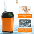 thumbnail image 3 of yeacher Douche Électrique Portable pour l'Extérieur - Légère, Étanche et Batterie Longue Durée pour le Camping, la Randonnée et la Maison - Orange avec Affichage Numérique, 3 of 6