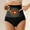 aa02_Black, variant on Womens High Waisted Shapewear Seamless Tummy Slimming Anti Curling Ultra Stretch Breathable Butt Enhancement Shapewear Panties for Postpartum Regular & Curvy Female