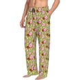 thumbnail image 6 of Hirioo Lips blowing bubble gum for Women's PJ Pajama Pants Sleep Pants Women's Home Trousers with Pockets,S-3XL-Medium, 6 of 6