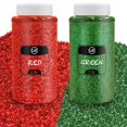 thumbnail image 1 of Paquete de Papelería Glitter Ultimate Navidad Rojo Verde 454g, 1 of 6