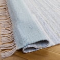 thumbnail image 5 of Safavieh Rag Rug Ace Striped Cotton Area Rug, Ivory/Gray, 5' x 8', 5 of 10
