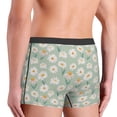 thumbnail image 3 of Disketp Daisies Flowers Men's Boxer Briefs,Soft and Breathable Cotton Underwear with ComfortFlex Waistband, 3 of 7
