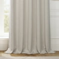 thumbnail image 6 of Thatched Tan Faux Linen Room Darkening Curtain (1 Panel), Thatched Tan, 50W X 108L, 6 of 11