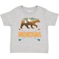 thumbnail image 3 of Inktastic Montana Vacation Bear Silhouette Boys or Girls Toddler T-Shirt, 3 of 5