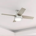 thumbnail image 2 of Hunter Fan Company 50282 Dempsey Ceiling Fan with LED Light and Remote, Grey Oak, 2 of 5