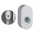 thumbnail image 3 of Dispensador automático de pasta de dientes y exprimidor de plástico para pared. Blanco, 3 of 9