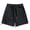 (Casual 214)Black, variant on Mens Big & Tall Shorts Summer Breeches Fashion Casual Solid-color Elastic Waist Outdoor Sports Pocket Beach Short Pants Plus Size