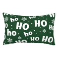 thumbnail image 1 of Balery Ho Ho Ho A Funda de Cojín Estampada, Regalos para Mujeres, Regalos de Amor para Ella, Regalos para Novia o Esposa, Funda de Almohada-14"x20", 1 of 6