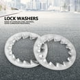 thumbnail image 3 of Lock Washers, Stainless Steel Stainless Steel Lock Washer External Lock Serrated External Toothed Lock Washer Flat Tool Set, 3 of 7