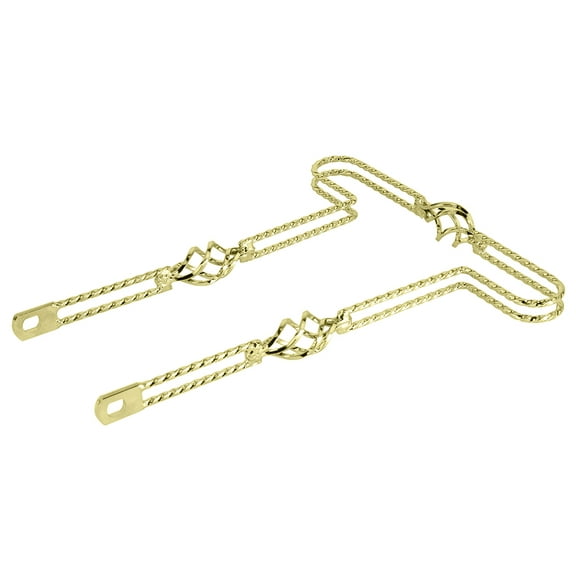 Bike 20 Lowrider 3/Cage Double Twisted Bumper Front/Rear Gold.