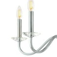 thumbnail image 4 of Westinghouse 6334200 Versailles 5 Light 22-1/4" Wide Taper Candle Chandelier - Chrome, 4 of 5