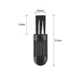 thumbnail image 4 of 100 Pcs Tondeuse à Rasoir Mini Rasoir Électrique Tondeuse Électrique Brosse de Nettoyage Multifonctionnelle Tondeuse à Cheveux Nettoyeur de Clavier Brosse Tondeuse Électrique, 4 of 4