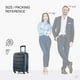 thumbnail image 2 of Equipaje Samsonite Omni PC, cara dura, ampliable, 20 pulgadas, color verde azulado, 2 of 6