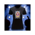 thumbnail image 1 of Playera Blusa Con Impresion De El Retrato De Loteria Dia De Muertos Tradicion Mexicana Color Negro Talla Chica Marca Emil SaEs, 1 of 4