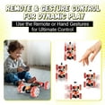 thumbnail image 4 of Contixo SC10 Cobra Crawler Stunt Remote Control Cars with 4WD Off-Road Mode and LED Lights, Red, 4 of 8