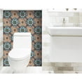 thumbnail image 2 of 6" X 6" Terra Agra Peel And Stick Removable Tiles, 2 of 9