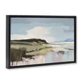 thumbnail image 3 of Stupell Industries Modern Verdant Waters Black Framed Floater Canvas Wall Art design by Elara Yasna, 21 x 31, 3 of 9