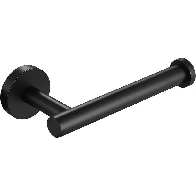 ZHAOCHENG Portarrollos de papel higiénico para baño, montaje en pared, color negro mate