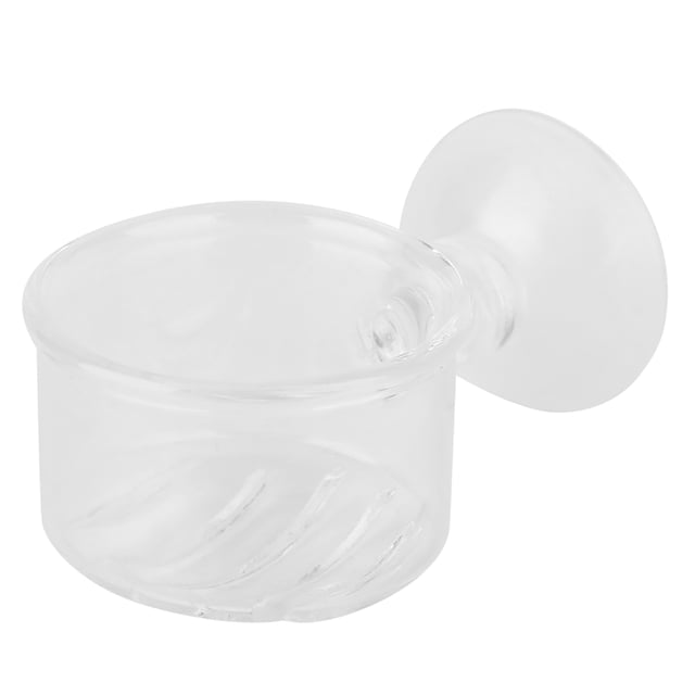 Copa de Alimentación del Acuario, Alimentador de Acuario de Adsorción Fuerte, Taza de Alimentación de Pescado Contenedor de Alimentación de Gusano para Gusanos de Agua PARA