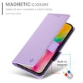 thumbnail image 2 of Dteck Wallet Case for Samsung Galaxy S24 FE 6.7" 2024, Premium PU Leather Folio Magnetic Closure Card Holder Kickstand Full Protection Phone Case Compatible with Samsung Galaxy S24 FE,Purple, 2 of 6