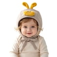 thumbnail image 5 of Mnyotv Baby Earflap Bonnet Hat Soft Warm 3D Cartoon Cap Infants Winter Hats for Boys Girls, 5 of 7