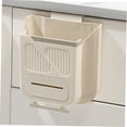 thumbnail image 3 of ORDDIART 1Pack Kitchen Compost Bin Beige Square Collapsible PP Recycling Solutions 11.8x9.8x6.3in, 3 of 8