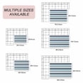thumbnail image 6 of Grey Blue Striped Outdoor Rug 5x8 Ft, Non Slip Washable Area Rug, Farmhouse Stripes Abstract Art Navy Blue Patio Rugs Carpet Runner, Large Floor Mat for Indoor/Outdoor Deck Porch Camping, 6 of 8