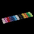 thumbnail image 3 of HEALEEP 100Pcs Metal Eyelets Grommet Kit Assorted Color For Diy Crafts Projects Store Use, 3 of 8