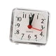 thumbnail image 3 of Reloj despertador de viaje clásico para trabajador/reloj de mesa con dígitos iluminados por la noche Blanco, 3 of 8