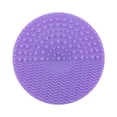thumbnail image 2 of Silicone Makeup Brush Cleaning Mat, Purple, 1 Pcsilicone Scrubbing Pads for Cleaning Makeup Brush Pads, Easter Mother'S Day Gift Makeup Organizers, 2 of 5