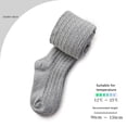 thumbnail image 2 of wsevypo Girls' Elastic Waist Solid Stockings, Slim Fit Socks Tights in Various Colors, 2 of 4