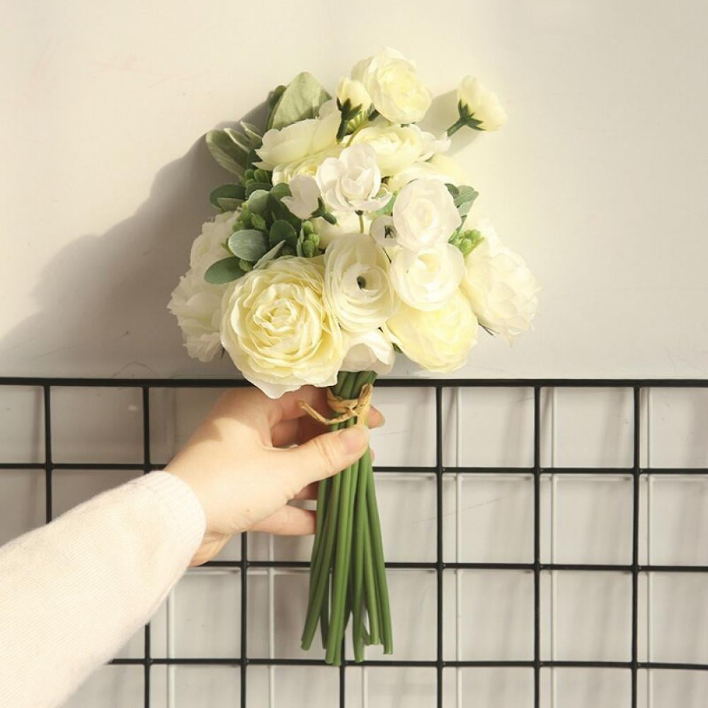 Details about   Silk Ranunculus Artificial Flowers Ranunculus Flower Wedding Bridal Bouquet#B2Z