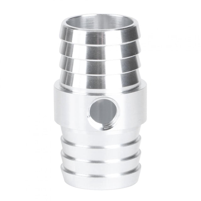 Manguera de 1/4 pulg. con adaptador de puerto de vapor NPT de 1/8 pulg. Conector de refrigerante intercambiable LS para radiador de aluminio ICT