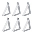 thumbnail image 2 of 6 Pcs en Acier Inoxydable Nappe Couvercle Clip Support Plinthe Pinces, 2 of 8