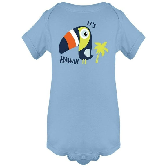 Little Toucan With Palm Trees Bodysuit Infant -Image by Shutterstock,  Newborn