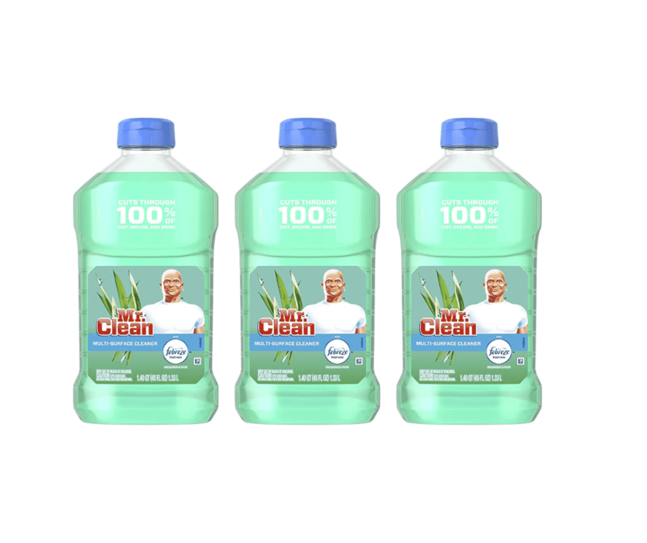 Mr.Clean 45 oz. Meadows and Rain Scent Multi-Surface with Febreze All-Purpose Cleaner (3-Pack)