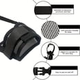 thumbnail image 5 of Dog Mouth Cover for Safe Training and Barking Control Adjustable Breathable Mesh Muzzle for Dogs Pet Supplies, 5 of 5