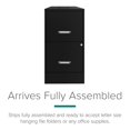 thumbnail image 2 of Space Solutions 22" Deep 2 Drawer Metal File Cabinet in Black, 2 of 11