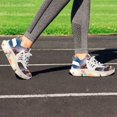 thumbnail image 5 of Sunset Scenery Fashion Women's Nurse Shoes Casual Flat Sneaker Print Ladies Lace Up Light Walking Shoe Breathable Footwear, 5 of 8