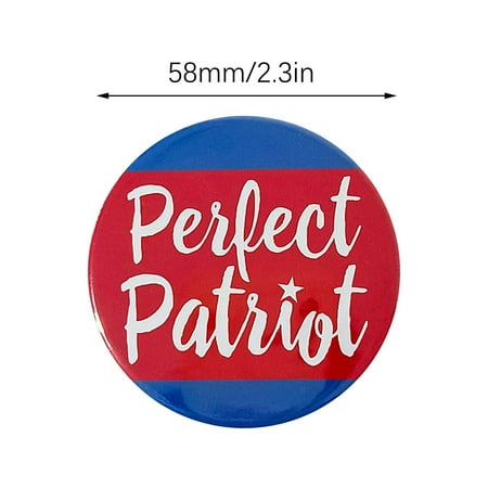 

New US Independence Day Emblem 58mm Sheet Chest Celebration Party Supplies