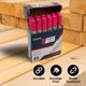 thumbnail image 5 of Crayones para madera Lucky Art Crayonology rosa, paquete de 12, 5 of 7